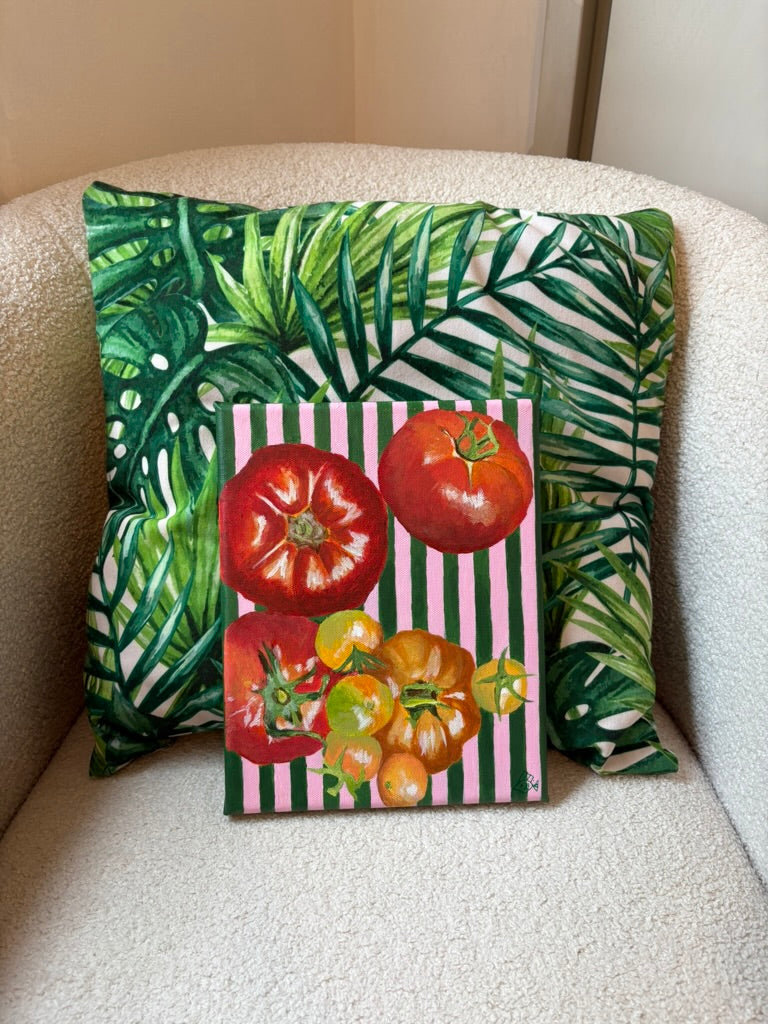 Tomatoes & Stripes, 8x10 Original