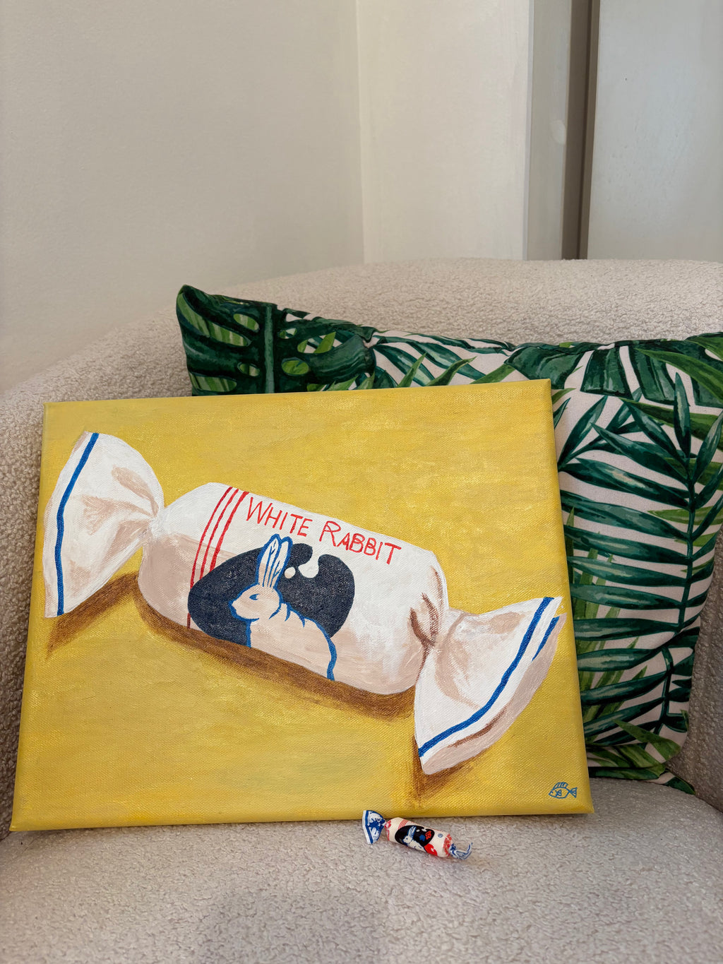 White Rabbit, 11x14 Original