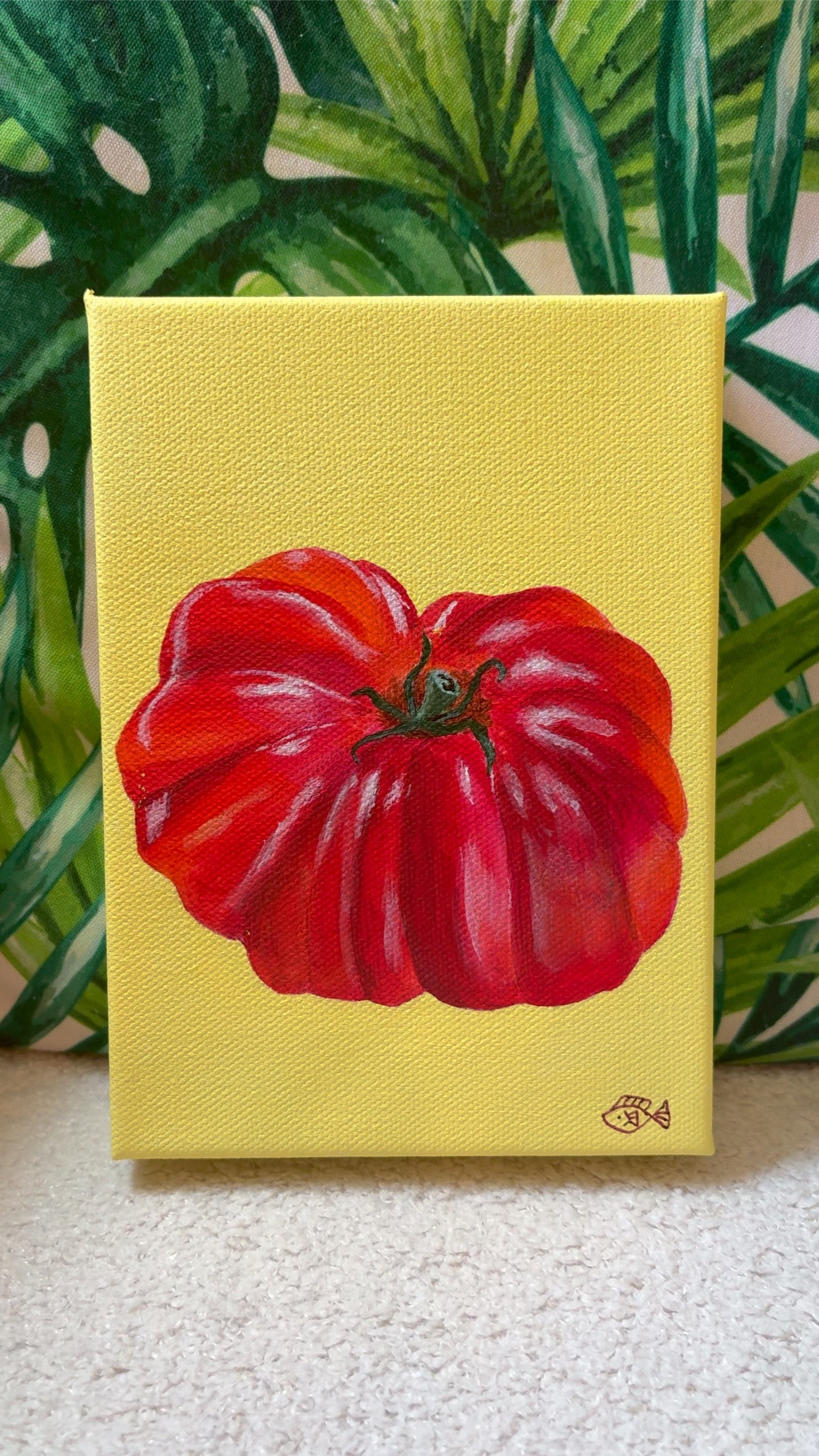 Tomato Ni, 5x7 Original