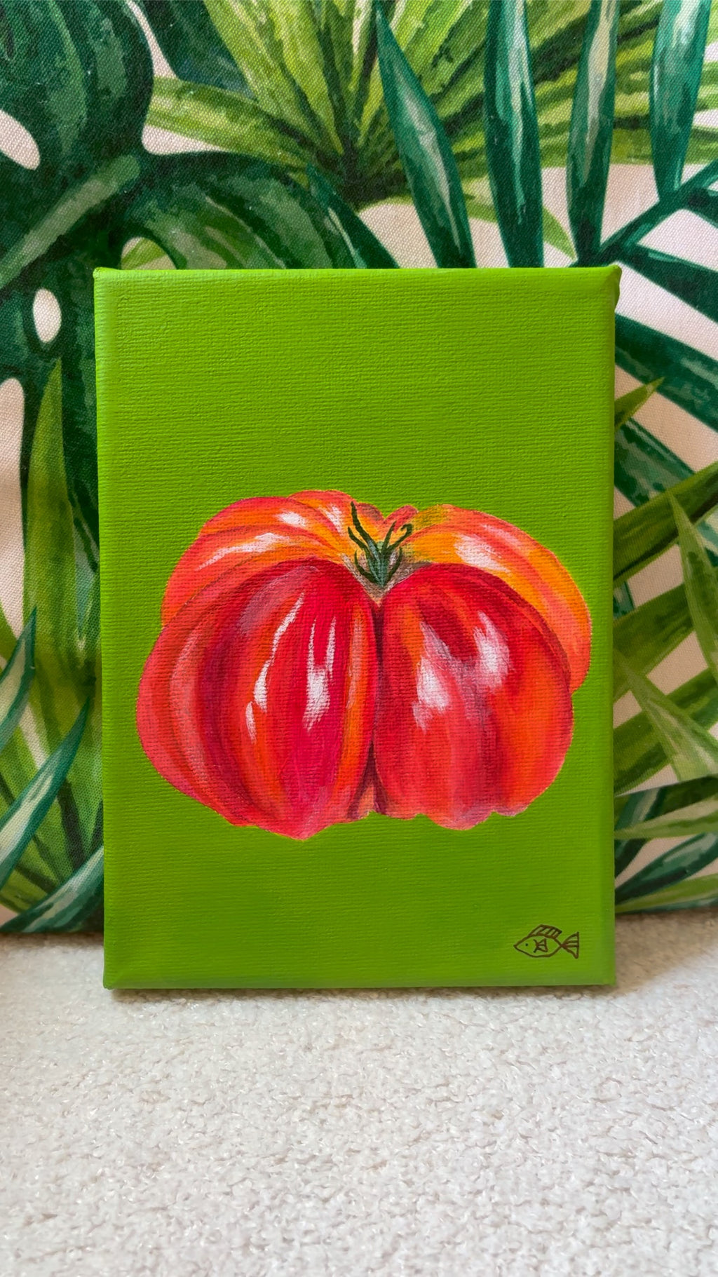 Tomato Ichi, 5x7 Original
