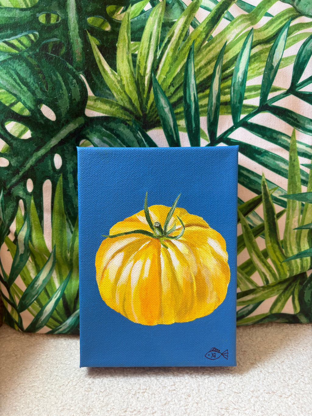 Tomato San, 5x7 Original