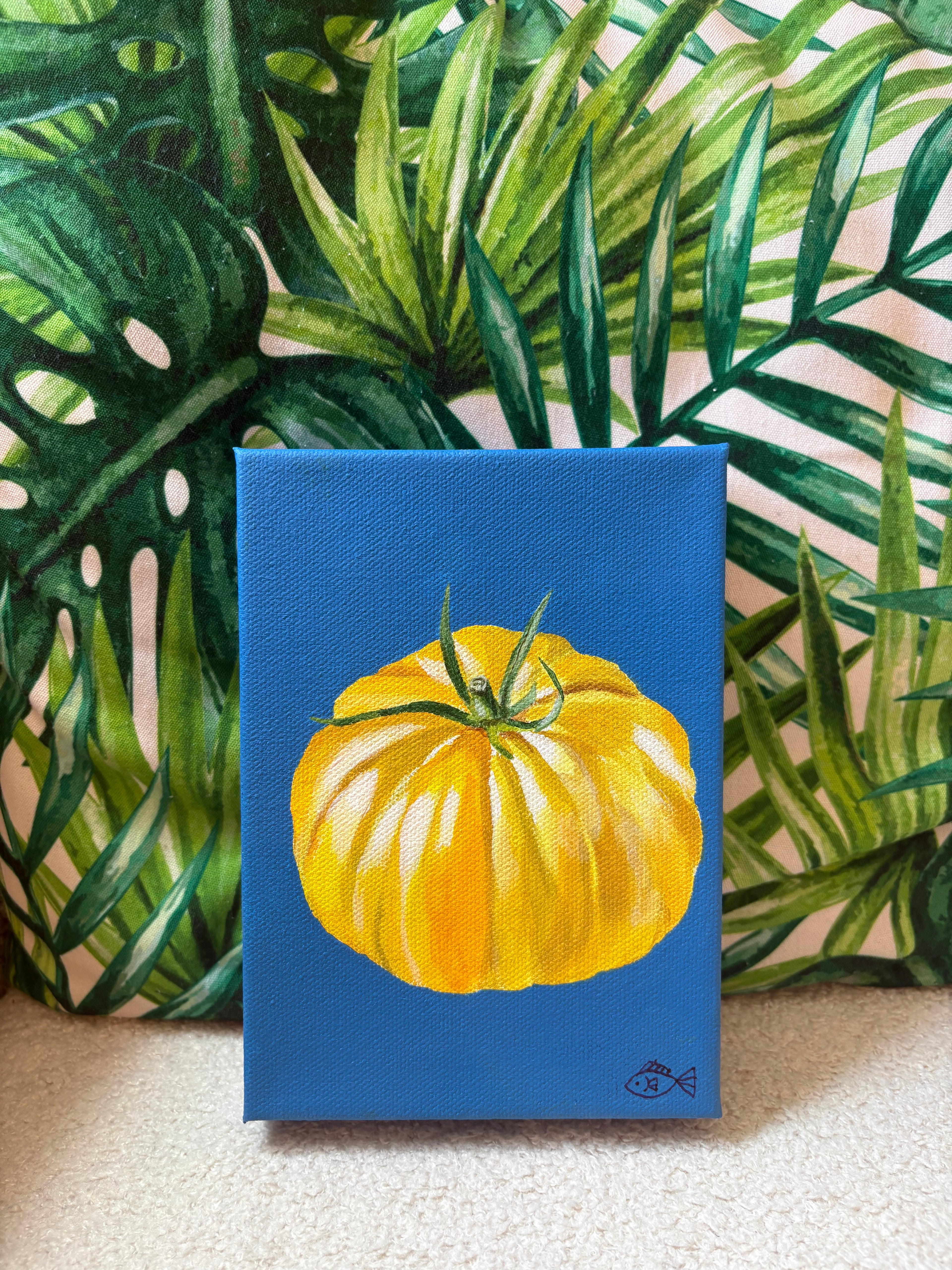 Tomato San, 5x7 Original
